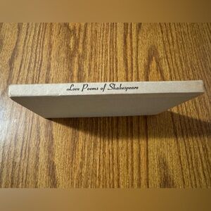 Love Poems Of Shakespeare